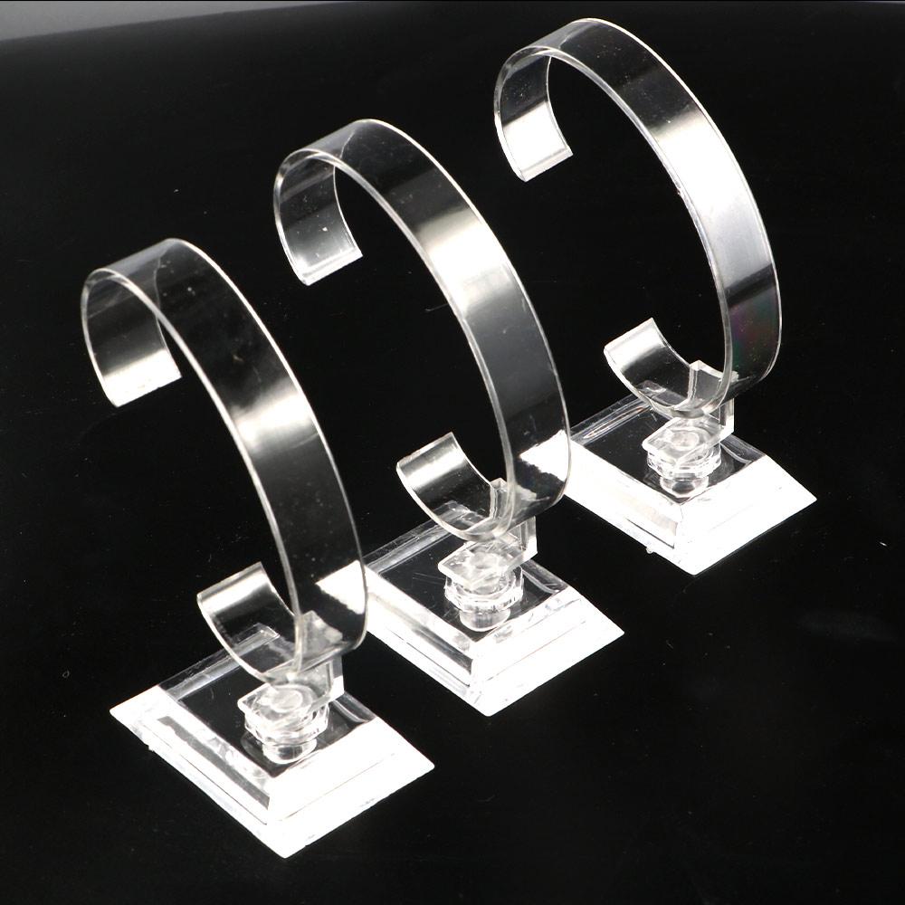 Watches Jewelry Holder - Transparent Watch Display Racks Bracelet Bangle