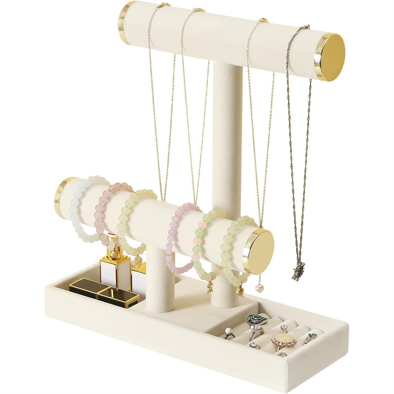 Watches Jewelry Holder - Jewelry Holder Stand, 2 Tier Necklace