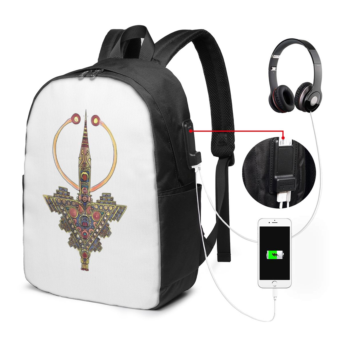 Jewelry & Watches Sp Z Oo Janów Lubelski - Kabyle Jewelry Amazigh MoroccoBackpack Travel Notebook