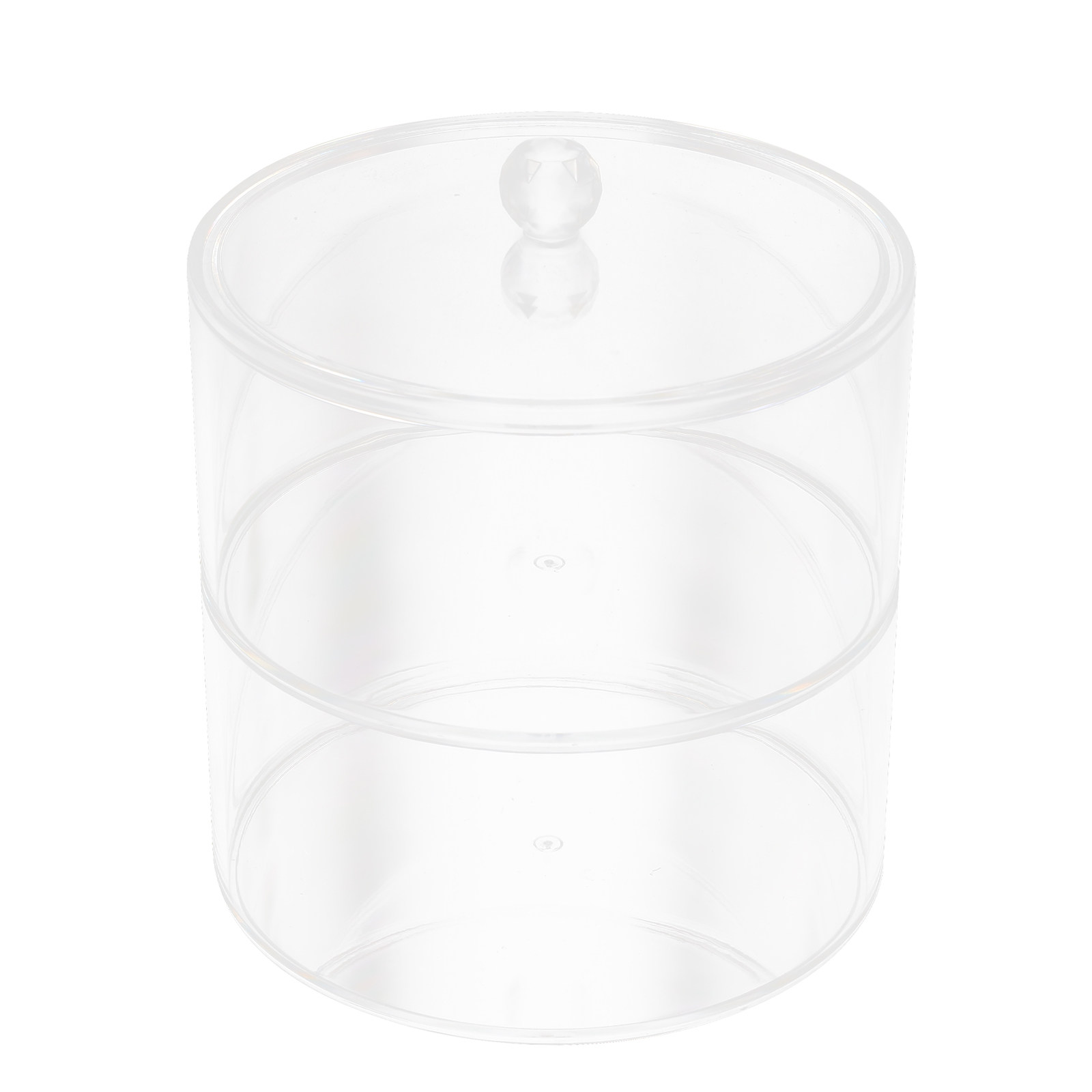 Watches Jewelry Holder - 2-Tier Stackable Acrylic Storage Box Clear