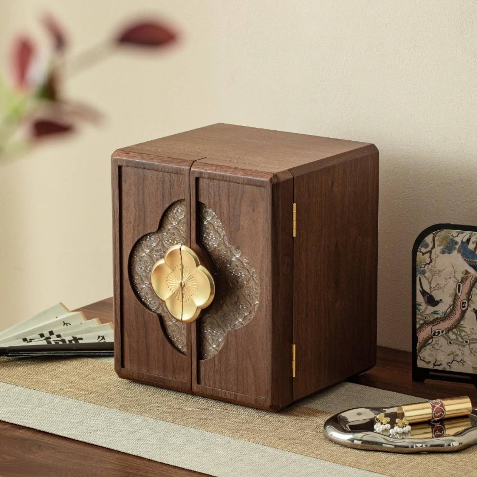 Wooden Jewelry Box New Chinese - Jewelry & Watches Sp Z Oo Janów Lubelski ulasan dan harga