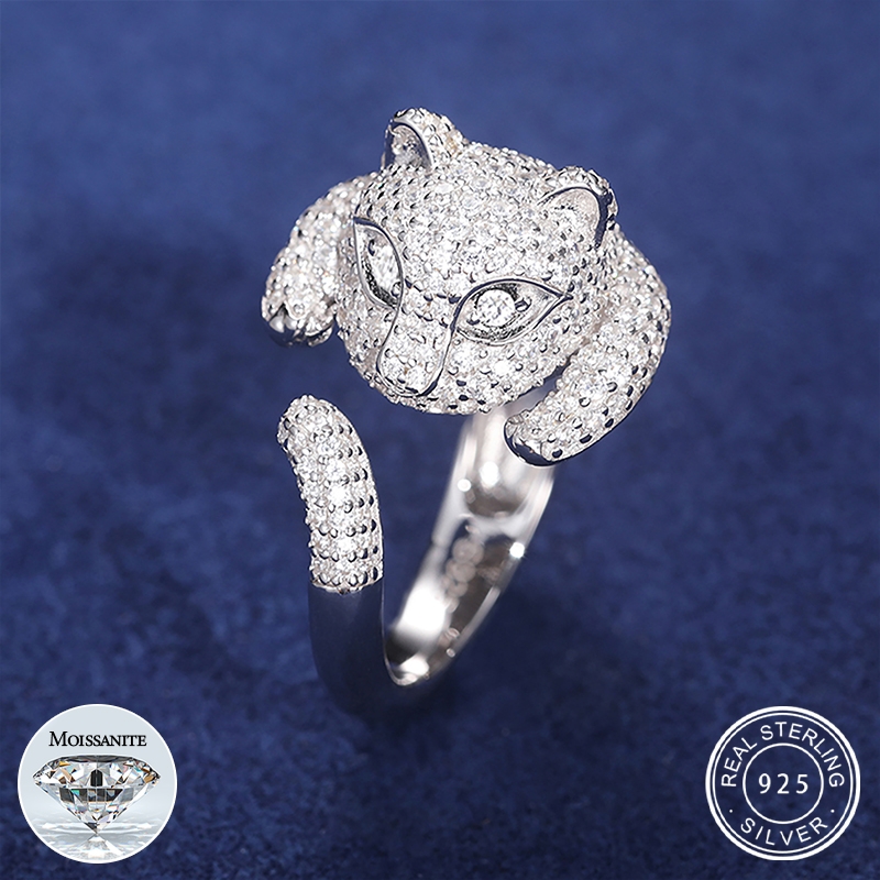 Sparkling Moissanite Diamond C - Moissanite Ring ulasan dan harga
