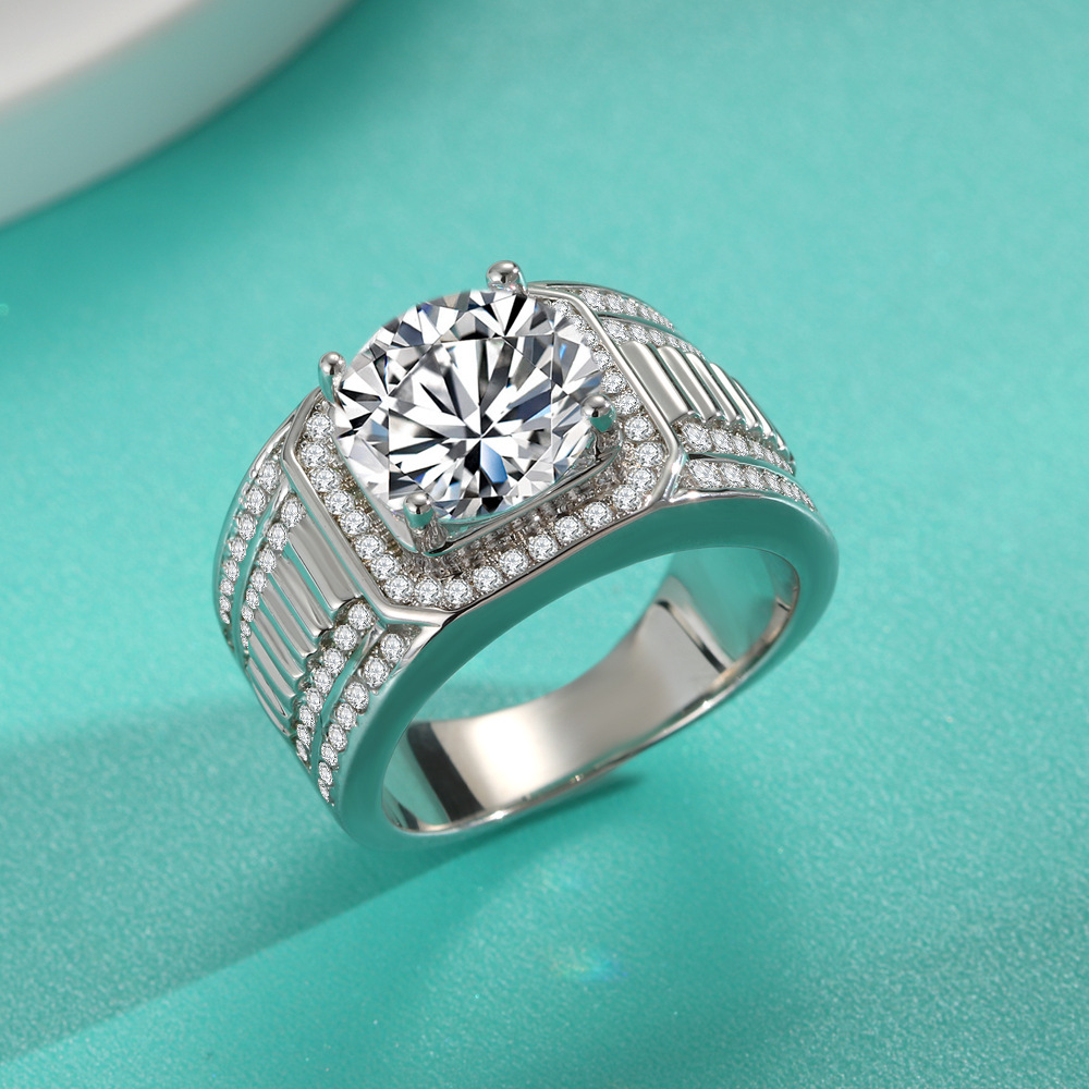 1 2 5 Carat D Color Moissanite - Moissanite Ring ulasan dan harga