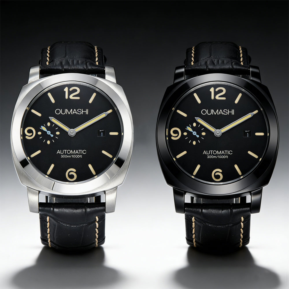 44mm Men's watch Seagull st255 - Leather Bracelet ulasan dan harga