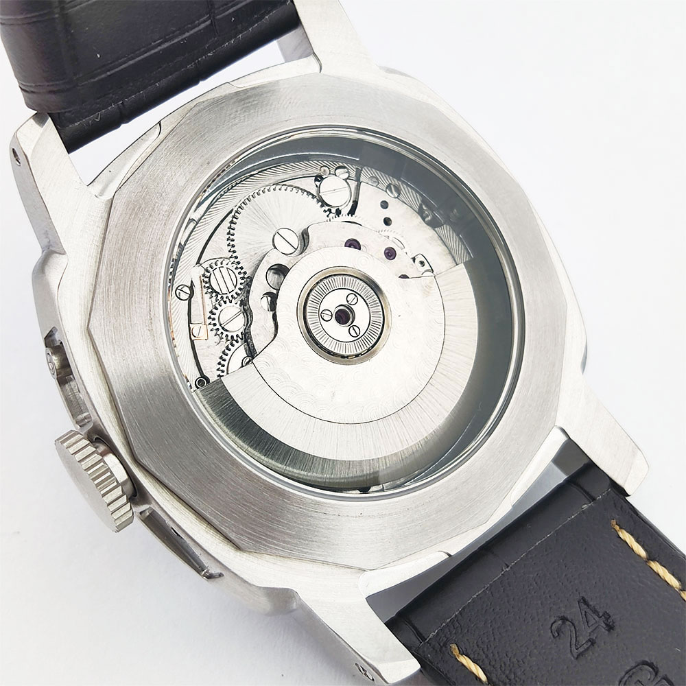 44mm Men's watch Seagull st255 - Leather Bracelet ulasan dan harga