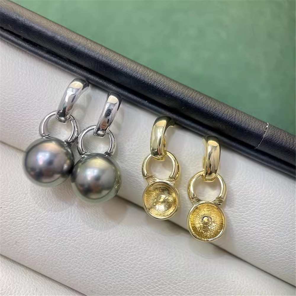 2pcs Gold Plated Pearl Earring - Pearl Stud Earrings ulasan dan harga