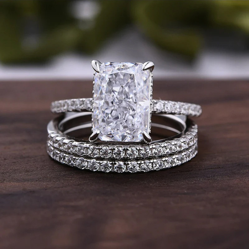 Gold Plated Coppers925Sterling - Moissanite Ring ulasan dan harga