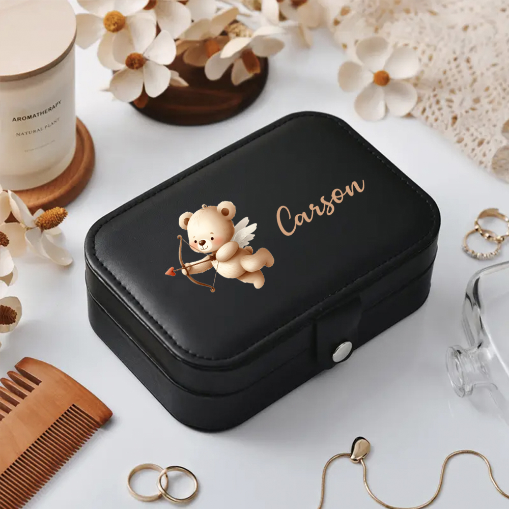 1 customized name jewelry box, - Leather Bracelet ulasan dan harga