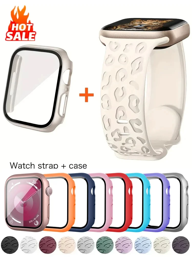 Glass+Case+Strap for Apple Wat - Jewelry Smart Watches ulasan dan harga