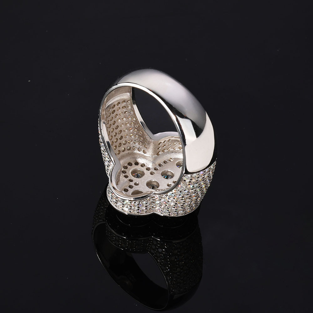 New Arrival HipHop Fine 925 Si - Moissanite Ring ulasan dan harga