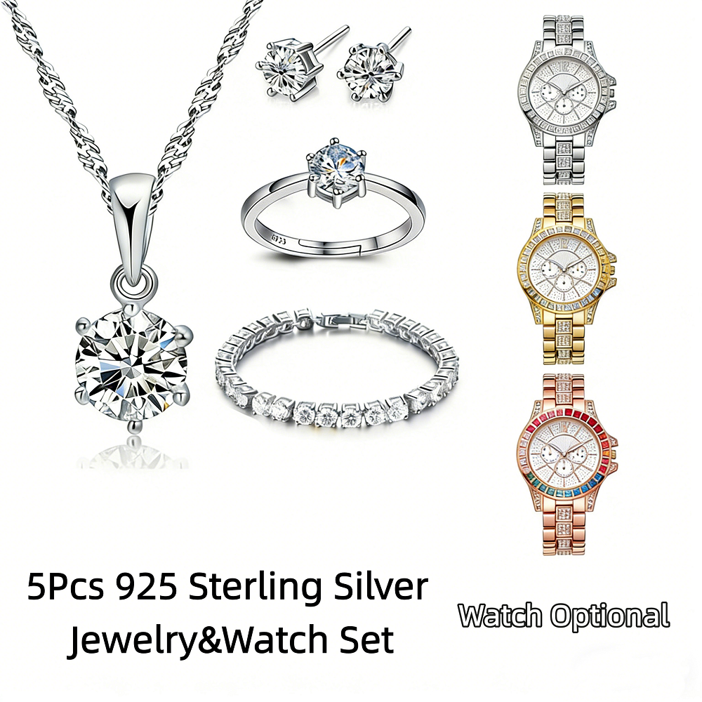 Exquisite 925 Sterling Silver  - Best Jewelry Watches Women ulasan dan harga