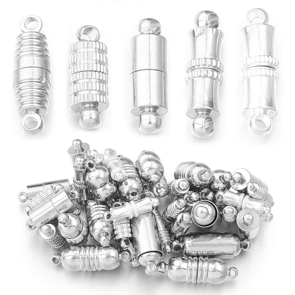 5pcs/lot Strong Magnetic Clasp - Leather Bracelet ulasan dan harga