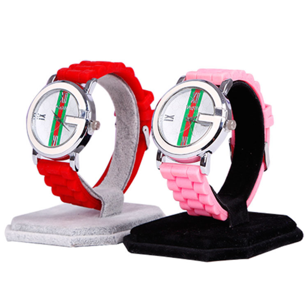 C-Shaped Watch Display Elegant - Jewelry And Watches Exhibition ulasan dan harga
