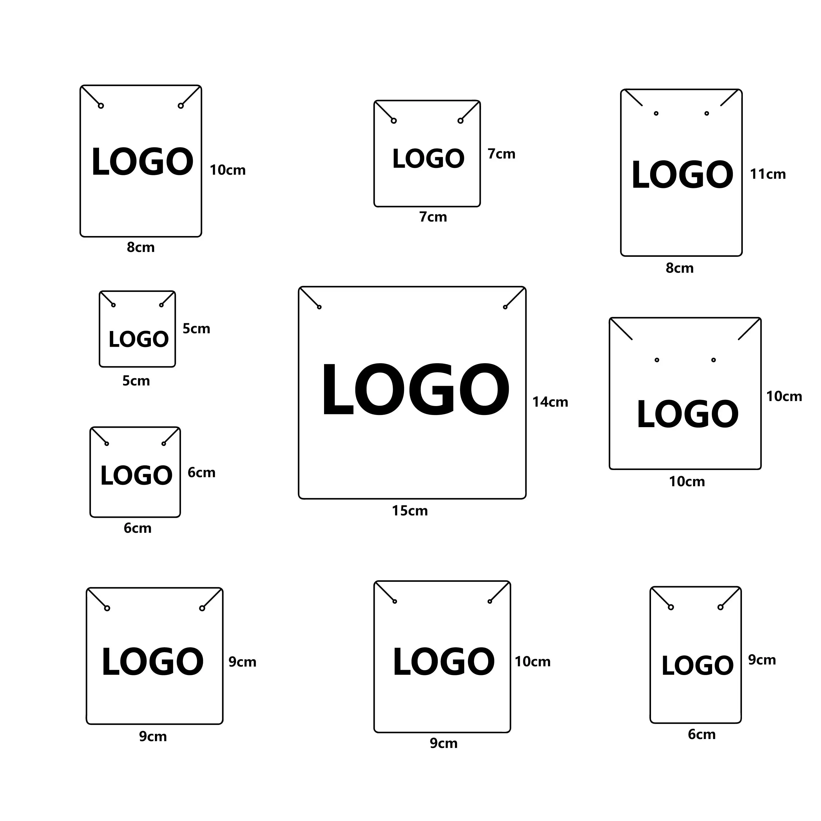 Print Logo Personalize Necklac - Pearl Stud Earrings ulasan dan harga