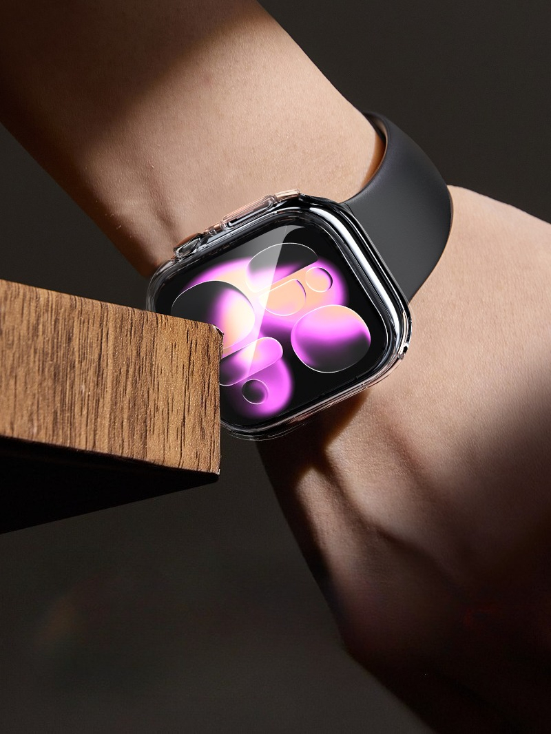 3pcs Glass+Cover For Apple Wat - Jewelry Smart Watches ulasan dan harga