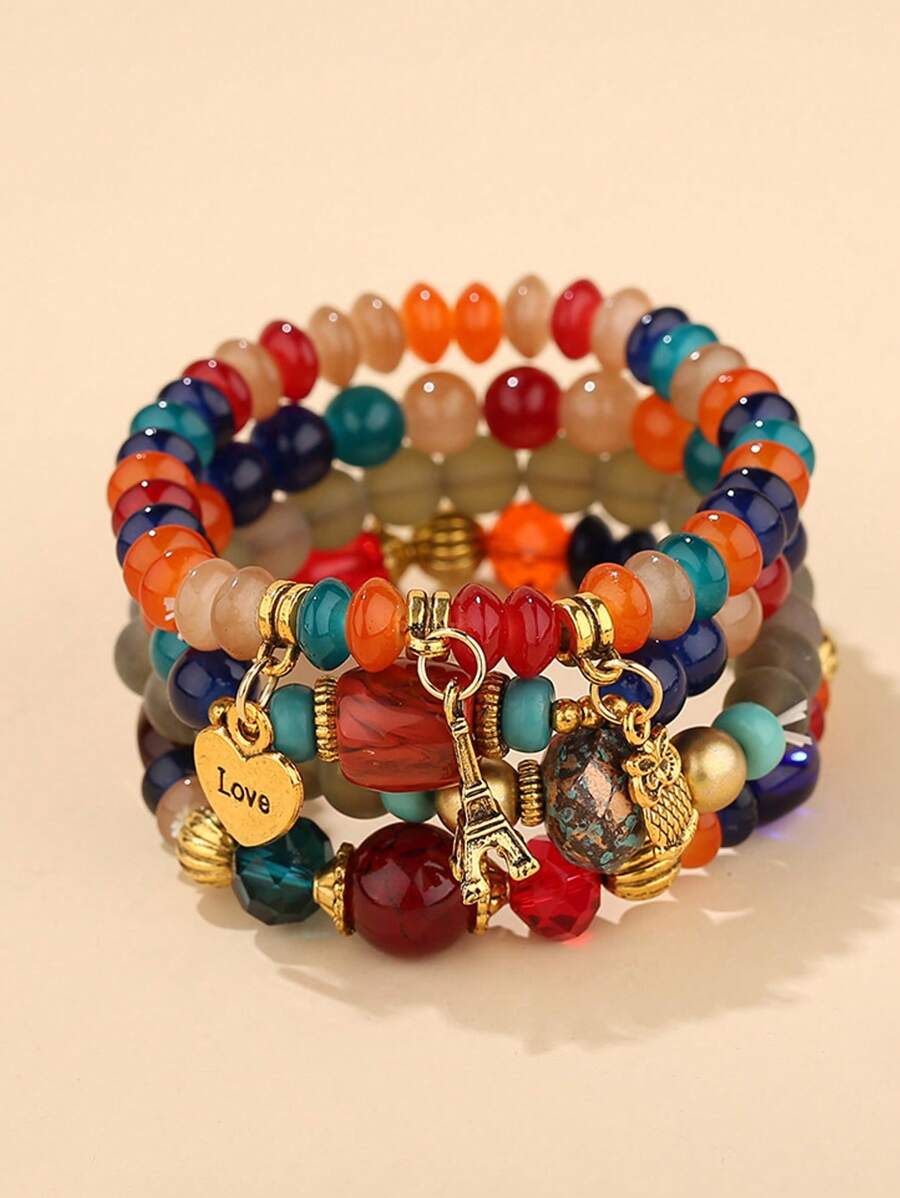 1 Set Of 4pcs Boho Style Decor - Jewelry & Watches Sp Z Oo Janów Lubelski ulasan dan harga