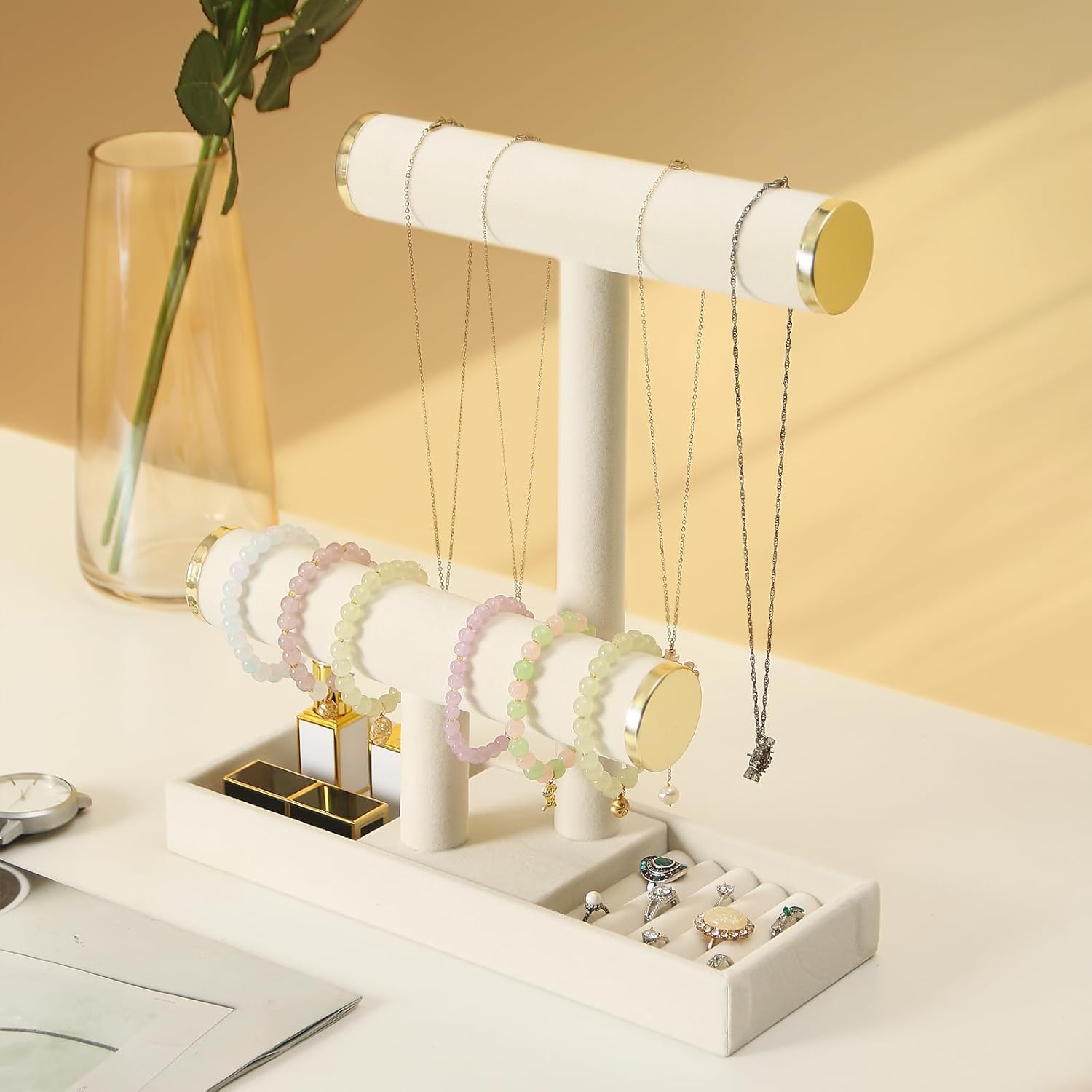 Jewelry Holder Stand, 2 Tier N - Watches Jewelry Holder ulasan dan harga