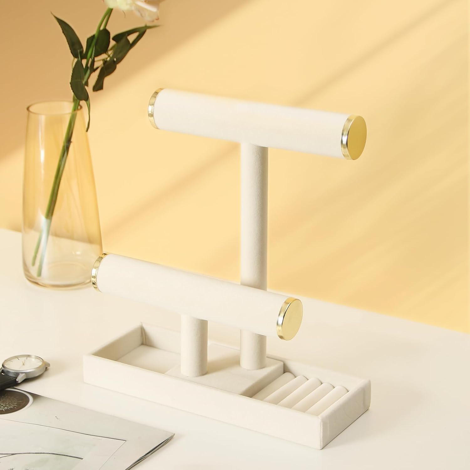 Jewelry Holder Stand, 2 Tier N - Watches Jewelry Holder ulasan dan harga