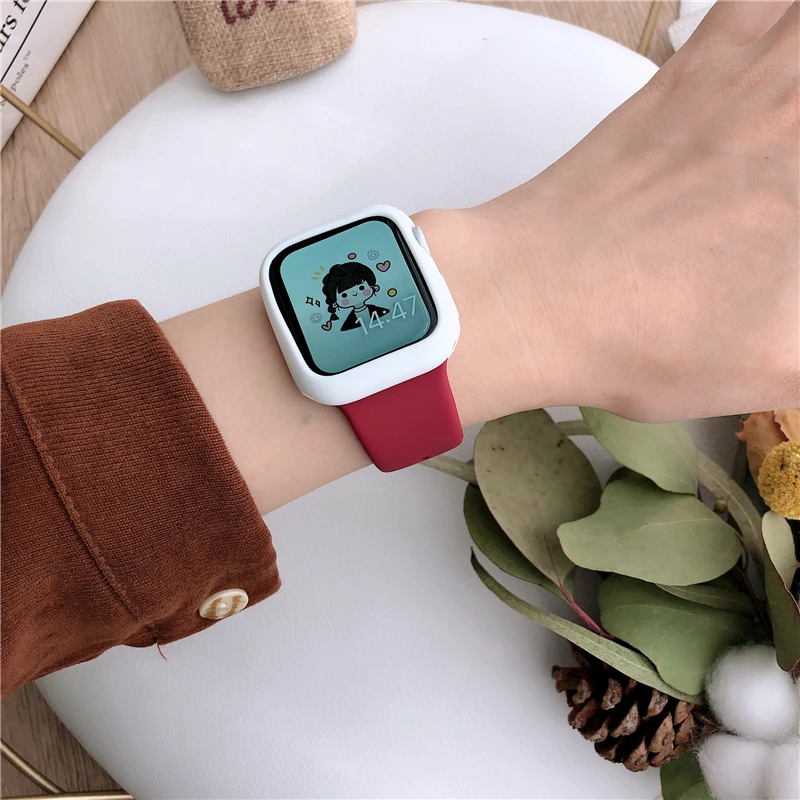 Glass+cover For Apple Watch Ca - Jewelry Smart Watches ulasan dan harga