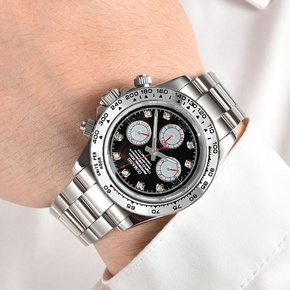Luxury VK63 WATCH 39.3mm quart - Leather Bracelet ulasan dan harga