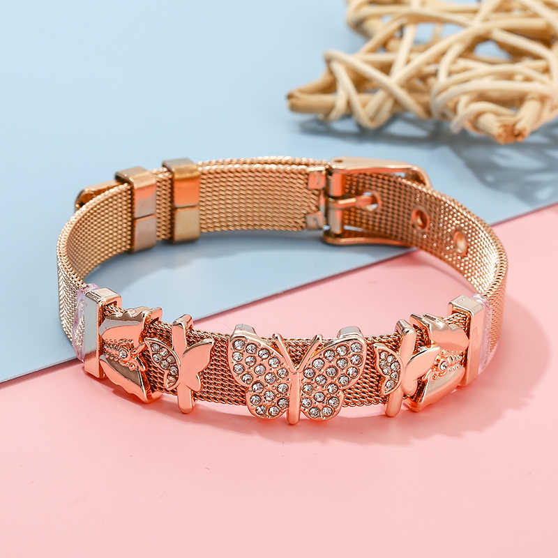 Stainless Steel Mesh Bracelets - Best Jewelry Watches Women ulasan dan harga