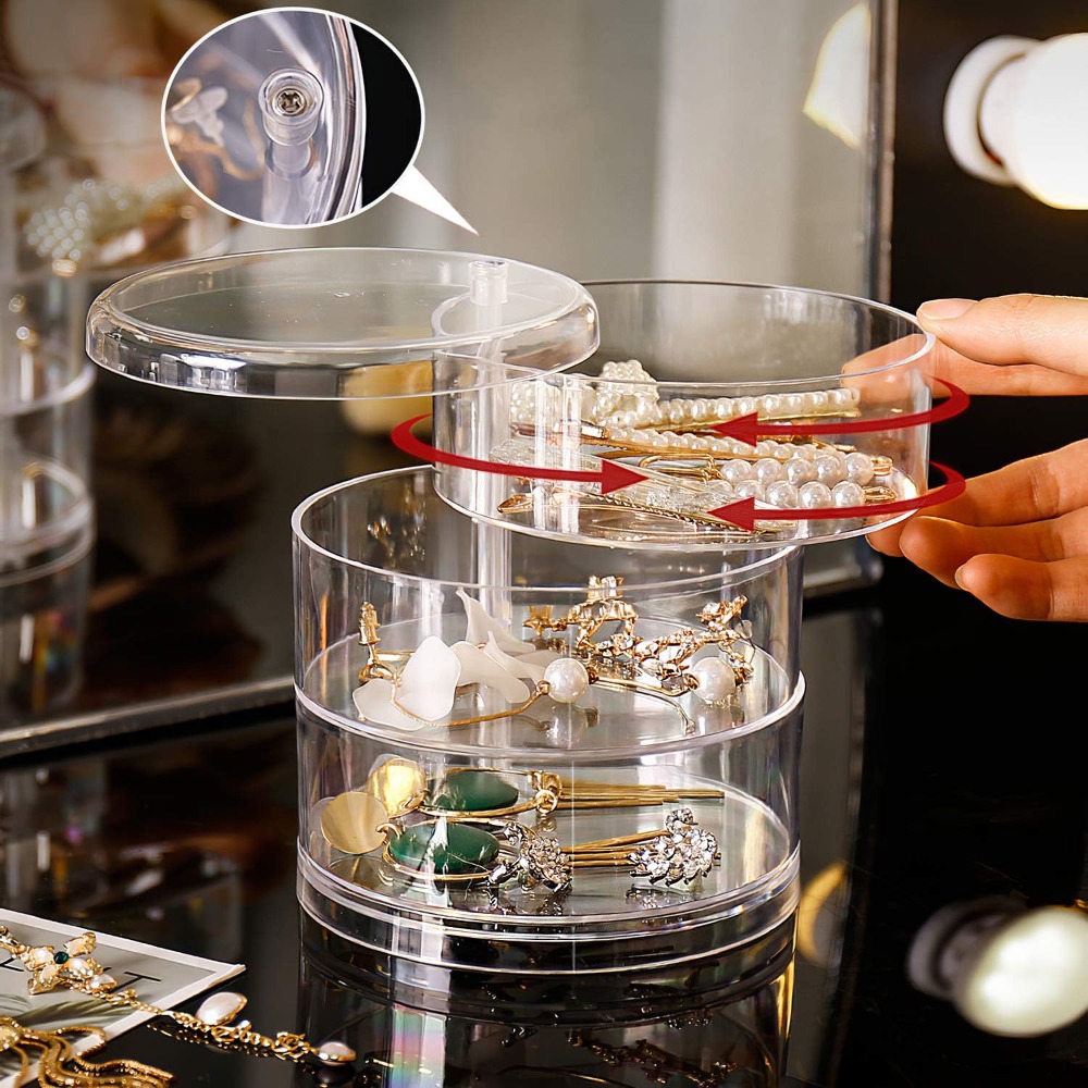 360 Rotating Jewelry Organizer - Jewelry & Watches Sp Z Oo Janów Lubelski ulasan dan harga