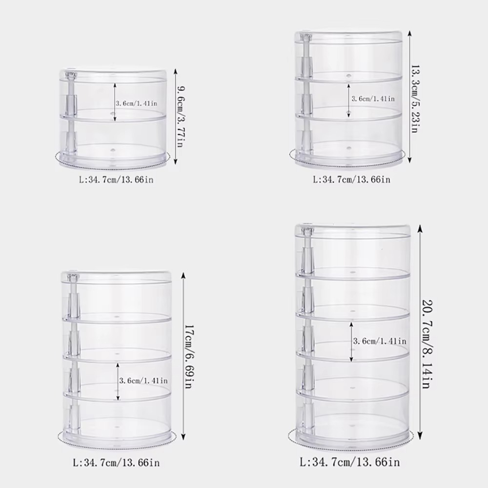 360 Rotating Jewelry Organizer - Jewelry & Watches Sp Z Oo Janów Lubelski ulasan dan harga