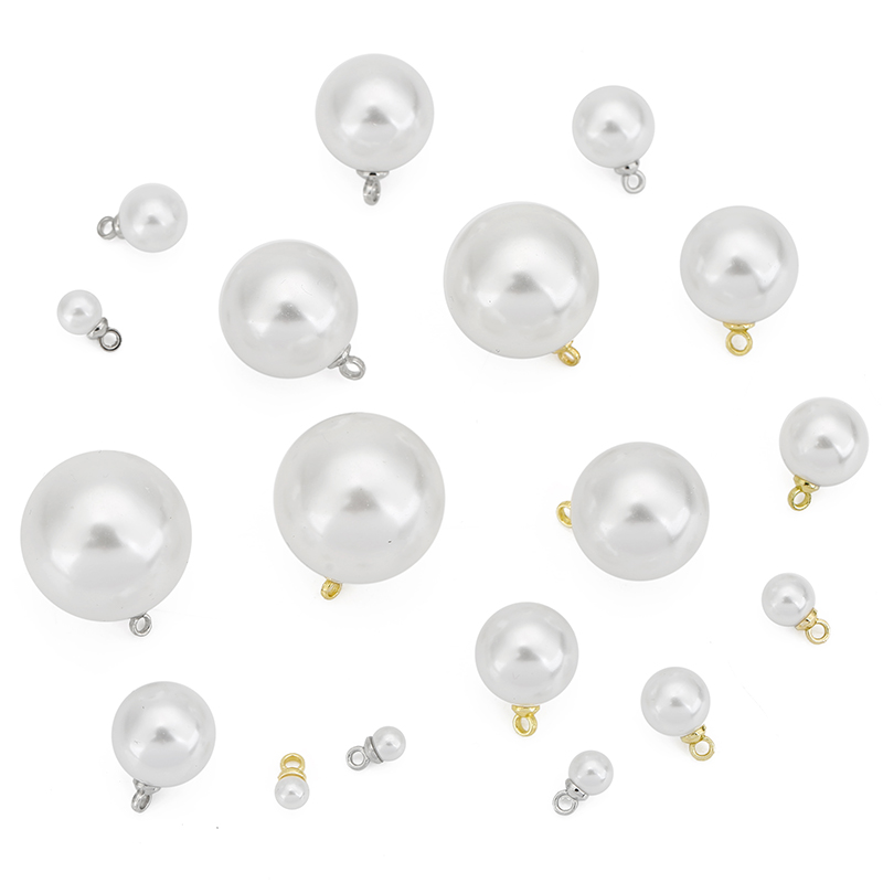 20pcs Imitation Pearl Beads Ea - Pearl Stud Earrings ulasan dan harga