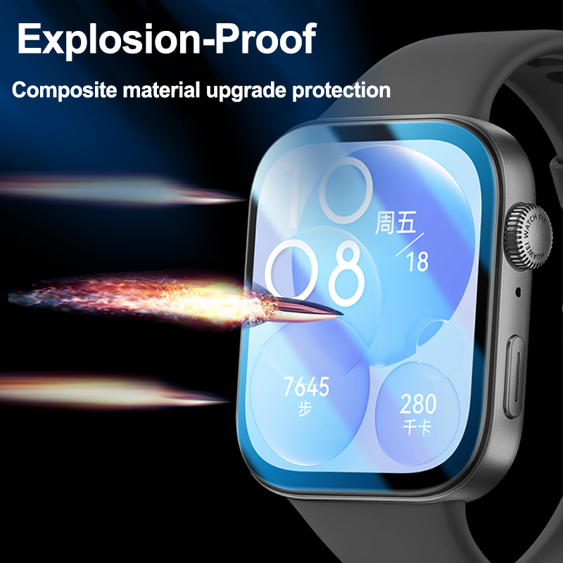 Soft Glass For Huawei Watch Fi - Jewelry Smart Watches ulasan dan harga