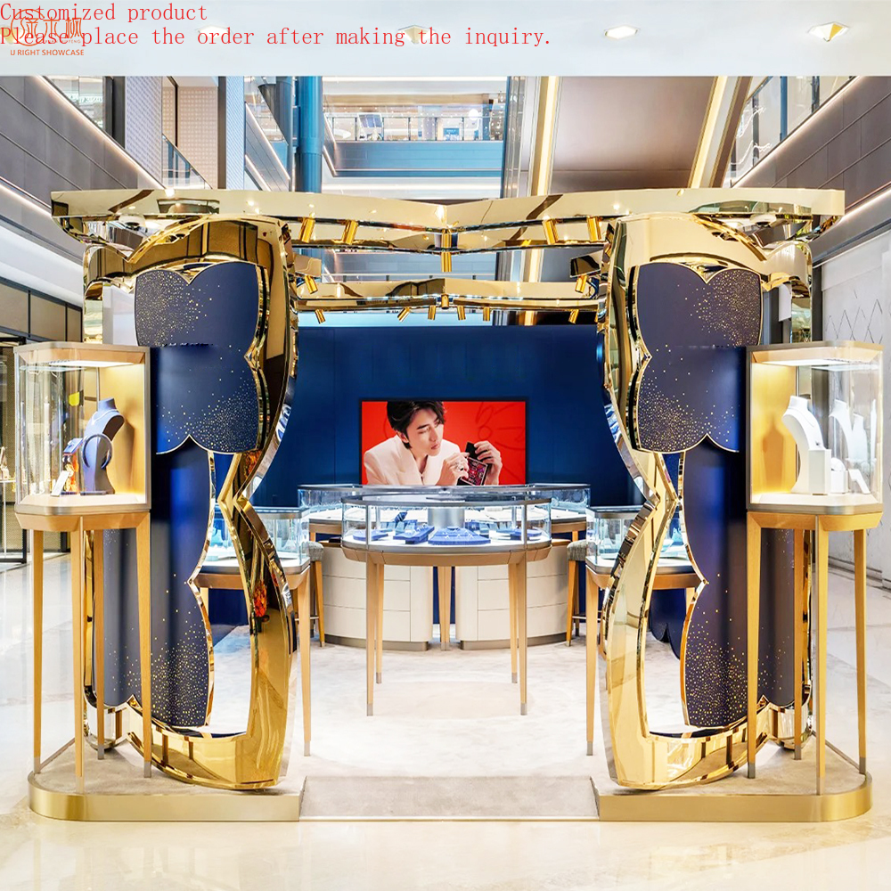 Custom.Jewelry Kiosk Luxurious - Jewelry And Watches Exhibition ulasan dan harga