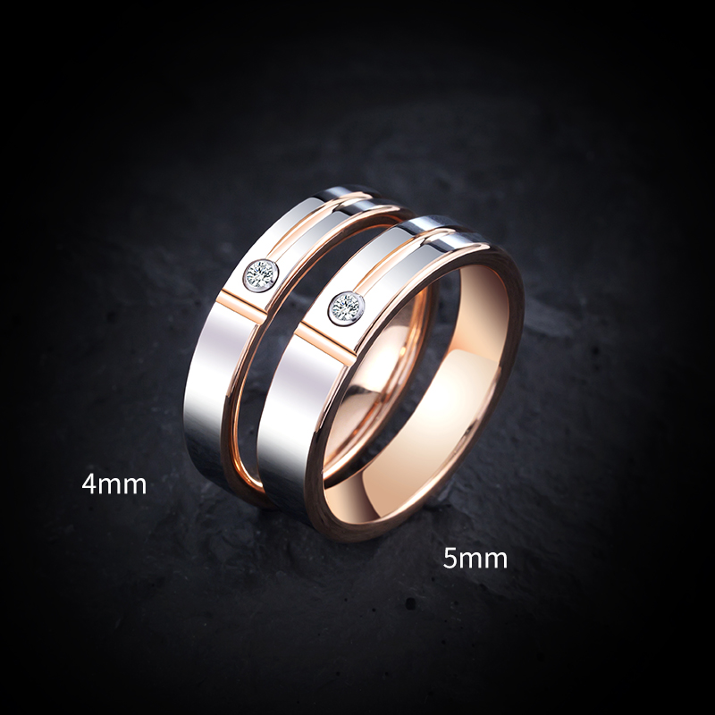 Wedding Rings for Men Women Ro - Moissanite Ring ulasan dan harga