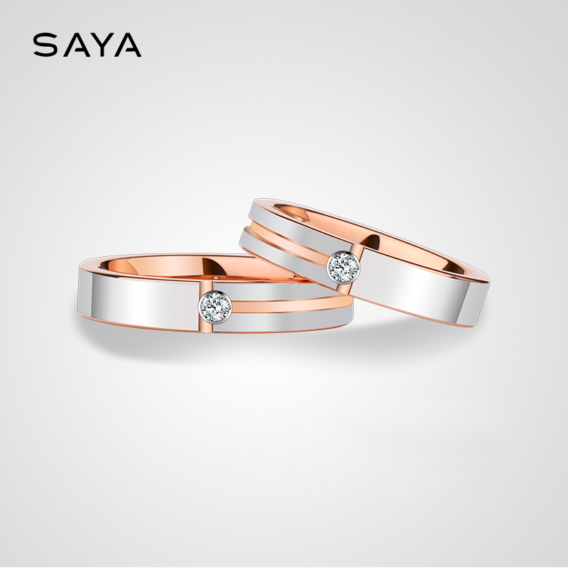 Wedding Rings for Men Women Ro - Moissanite Ring ulasan dan harga