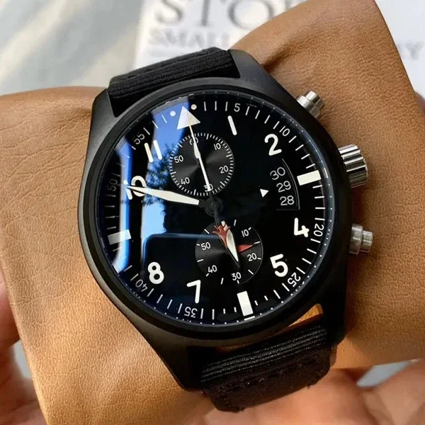 High quality luxury men's quar - Leather Bracelet ulasan dan harga