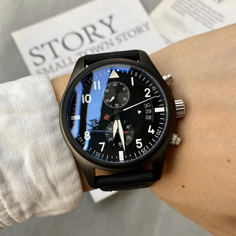 High quality luxury men's quar - Leather Bracelet ulasan dan harga