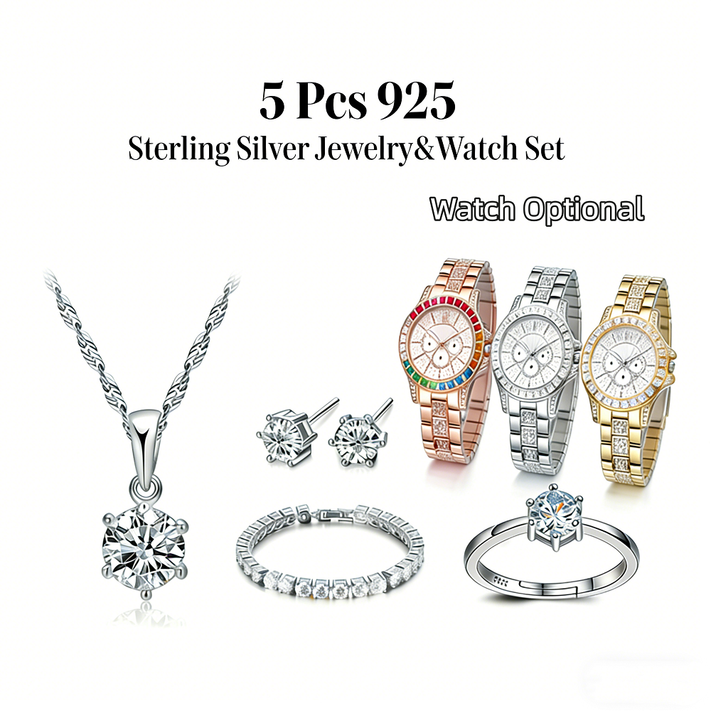 Luxuriou 925 Sterling Silver G - Best Jewelry Watches Women ulasan dan harga