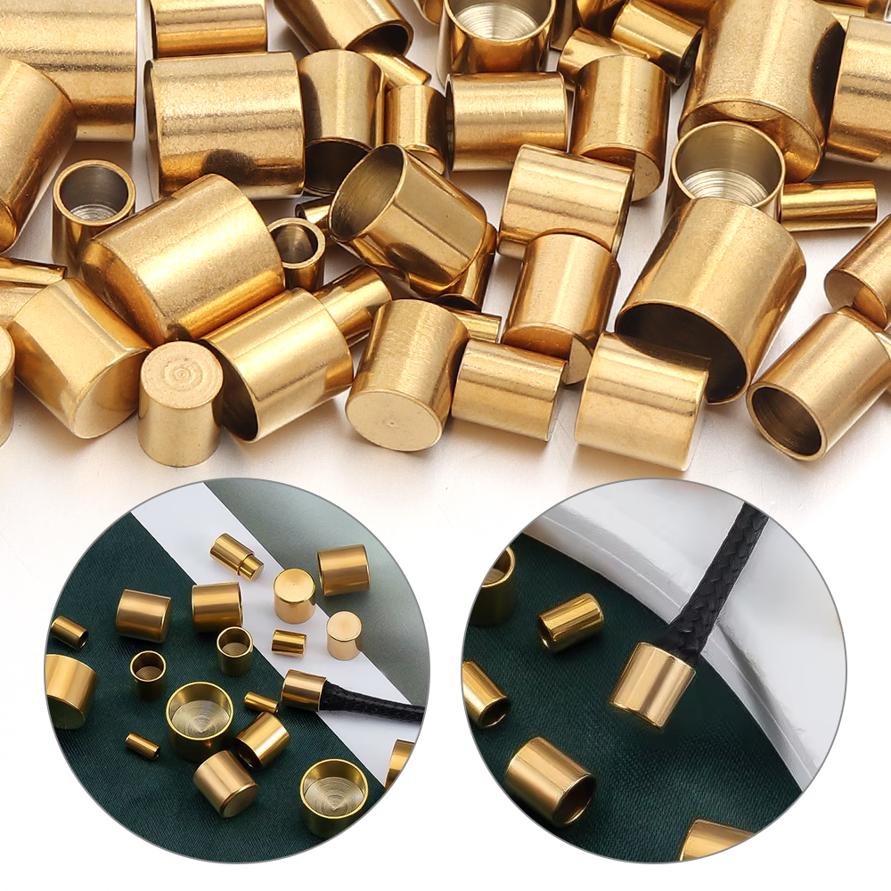 10-20pcs/lot 2-10mm Stainless  - Leather Bracelet ulasan dan harga