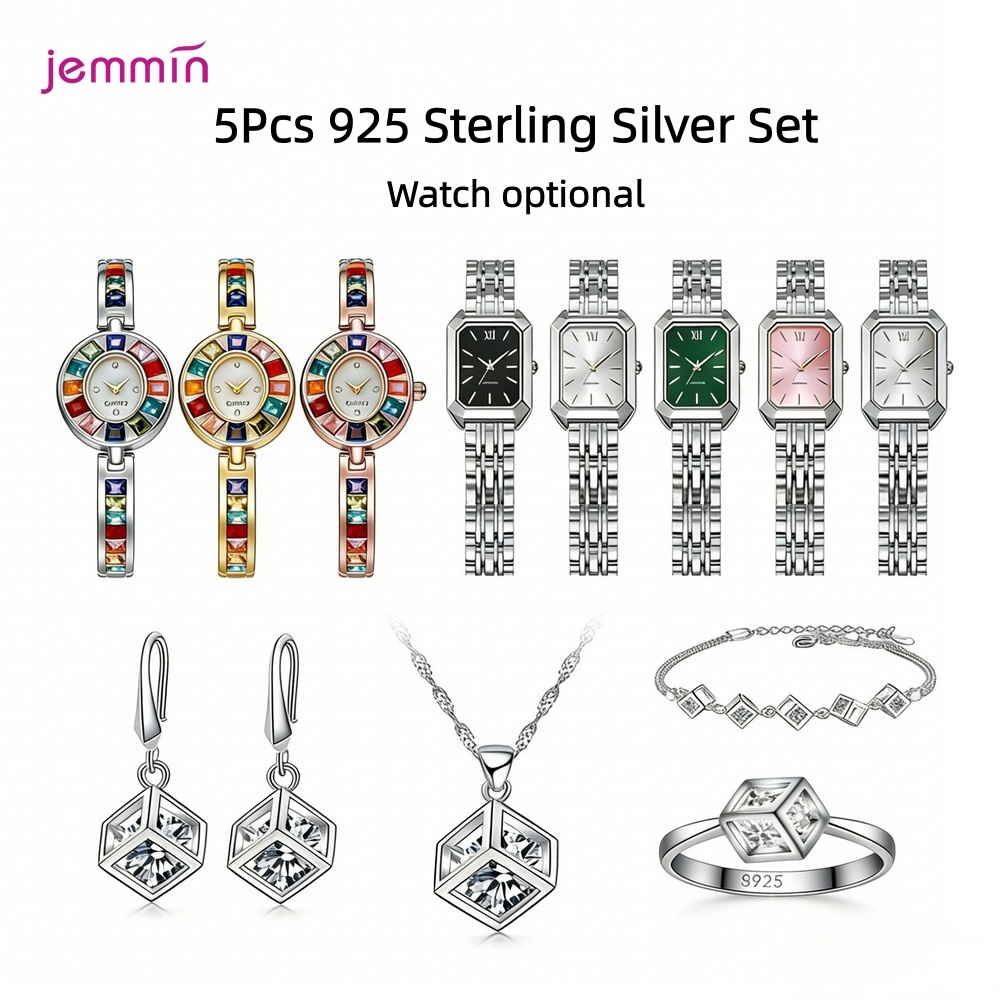 Luxury 925 Sterling Silver Geo - Best Jewelry Watches Women ulasan dan harga