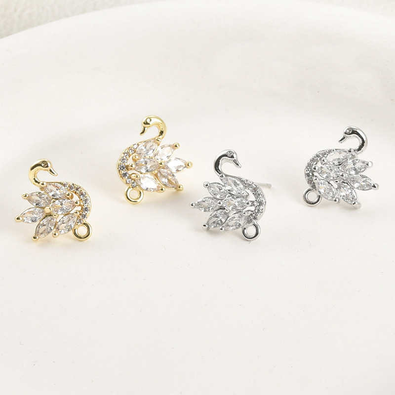 14k Electroplated Real Gold Co - Pearl Stud Earrings ulasan dan harga