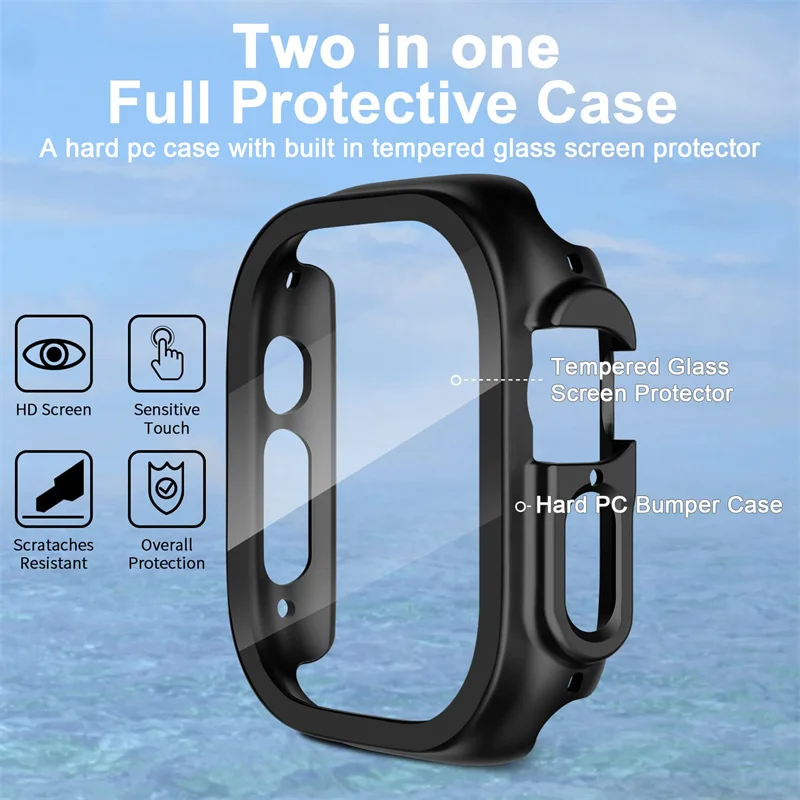 Glass+case For Apple Watch Ult - Jewelry Smart Watches ulasan dan harga