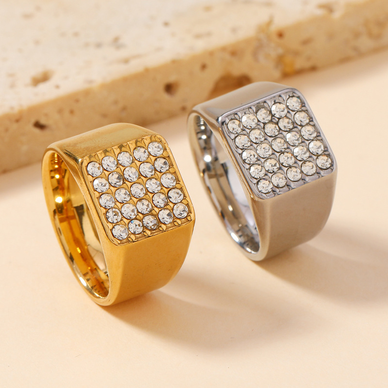 14mm Delicate Shiny Cubic Zirc - Moissanite Ring ulasan dan harga