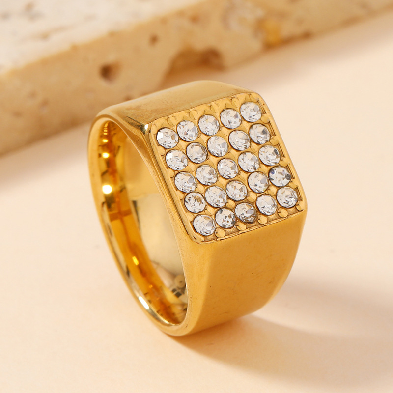 14mm Delicate Shiny Cubic Zirc - Moissanite Ring ulasan dan harga